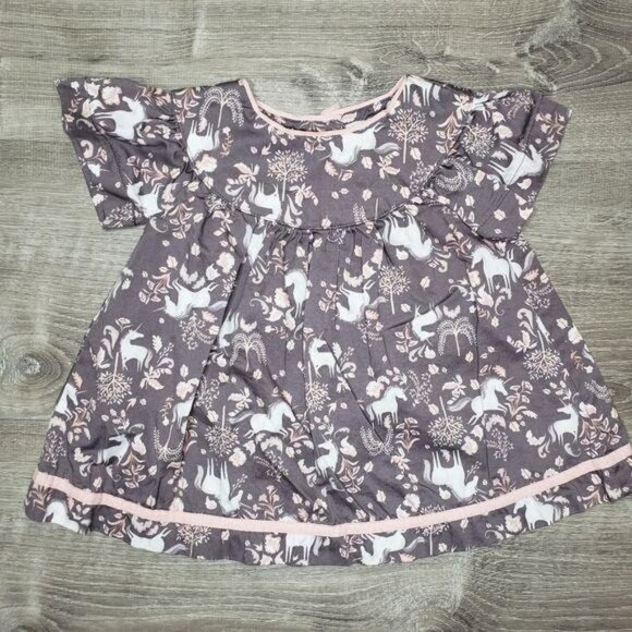 Lilly Wicket Baby Girl Unicorn Pattern whimsical fairy Dress size 18M 18 months - Picture 2 of 5